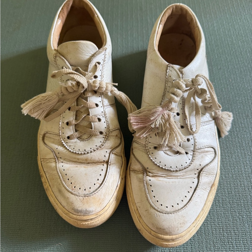 Isabel Marant Cream Sneakers